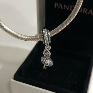Pandora bracelet ballerina charm